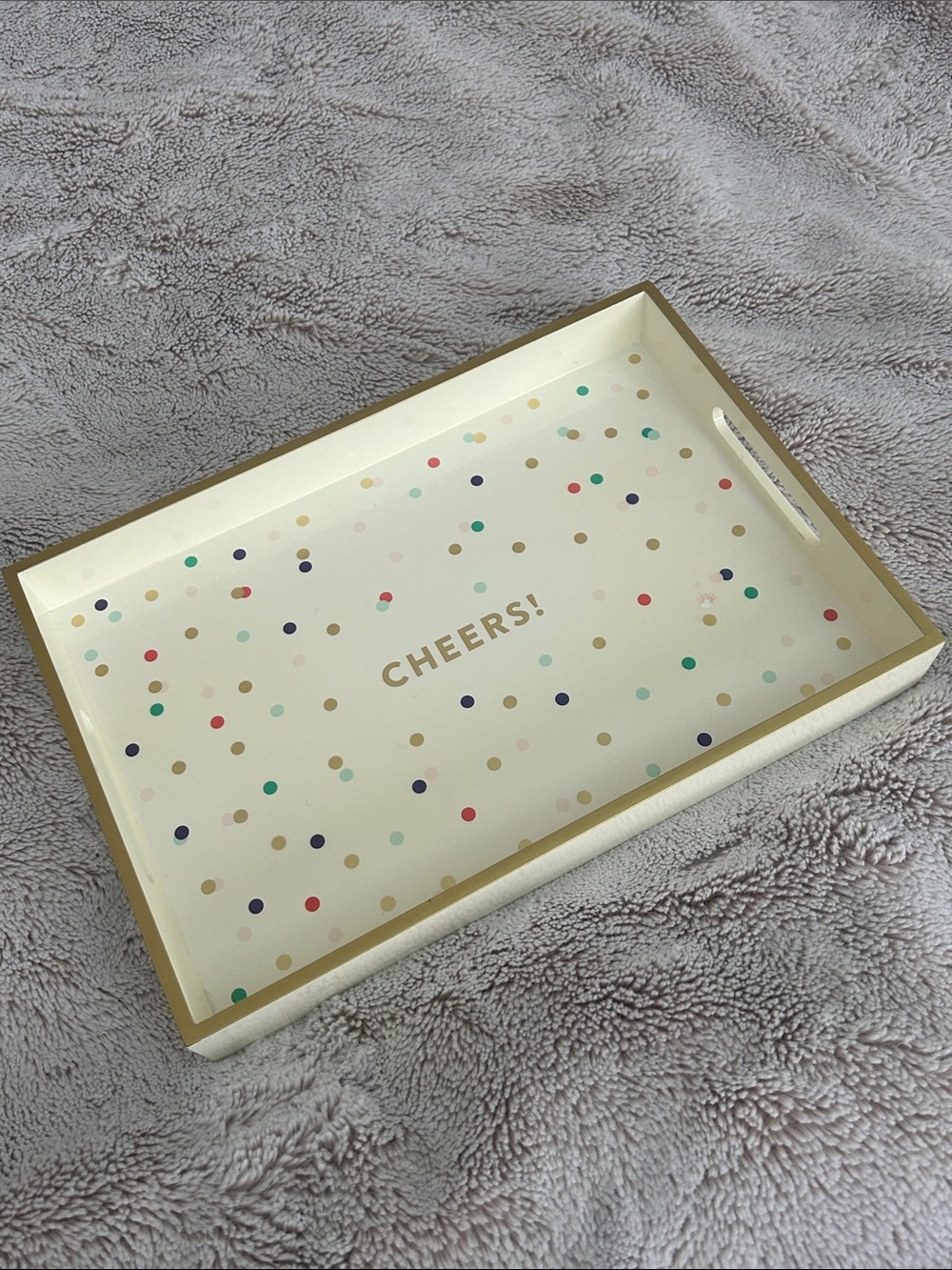 'Cheers!' Serving Tray